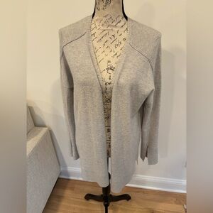Christopher Fischer gray cardigan